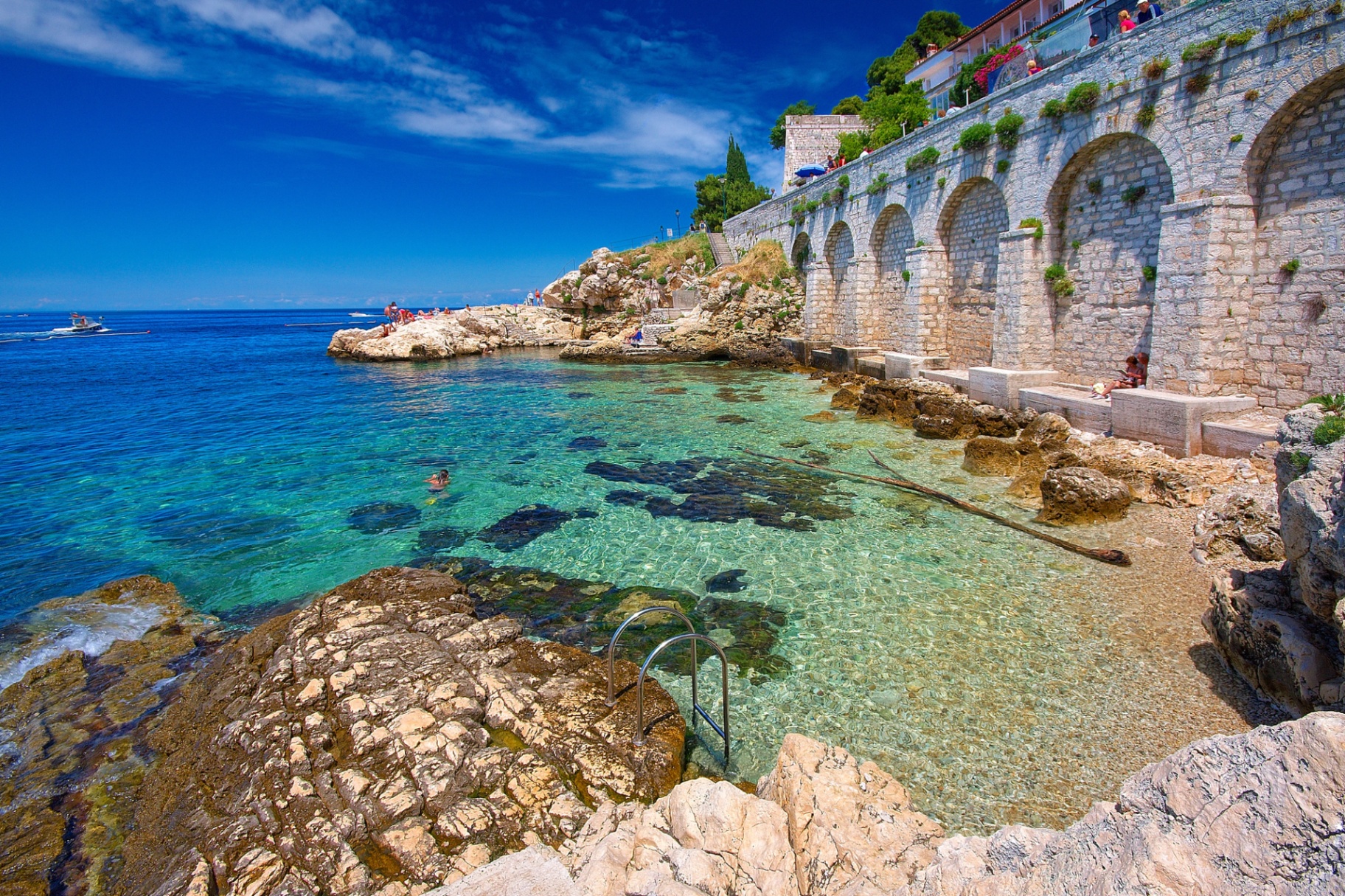 Panoramic Adriatic coastline
